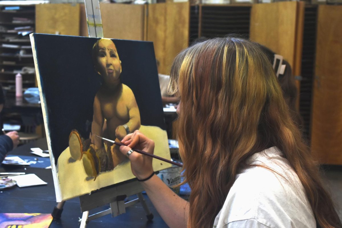 AP Art students complete their portfolios with unique takes on abstract concepts