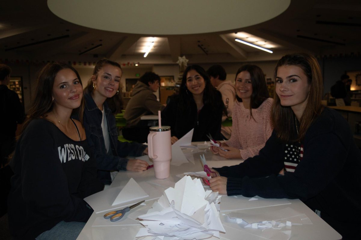 LHS students giving back to the local community; holiday charity
